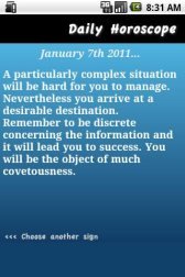 game pic for Daily Horoscope - Aquarius